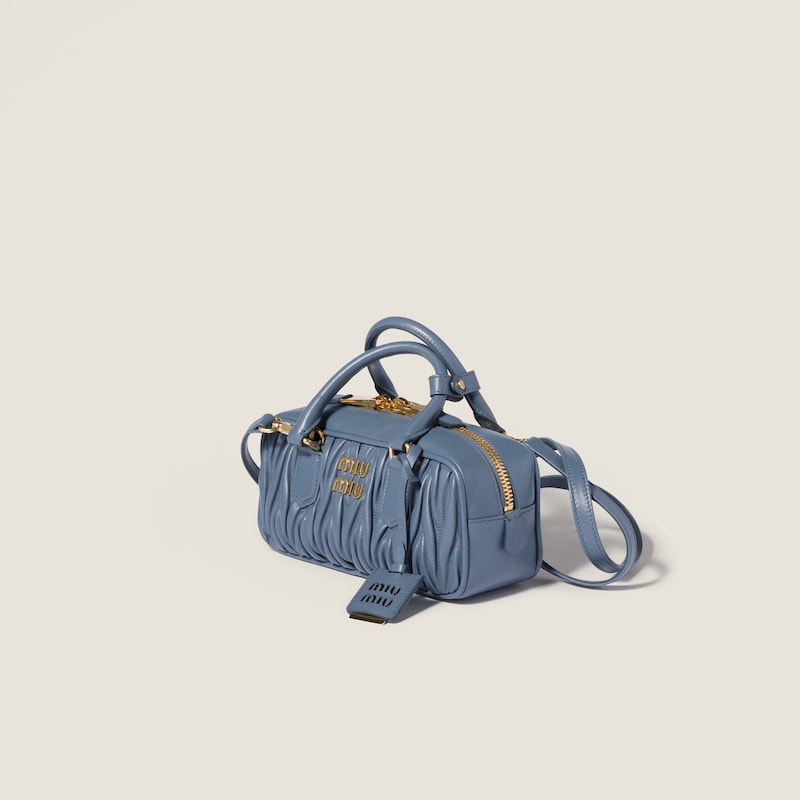 Arcadie matelassé nappa leather bag