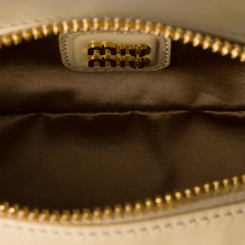 Arcadie matelassé nappa leather bag