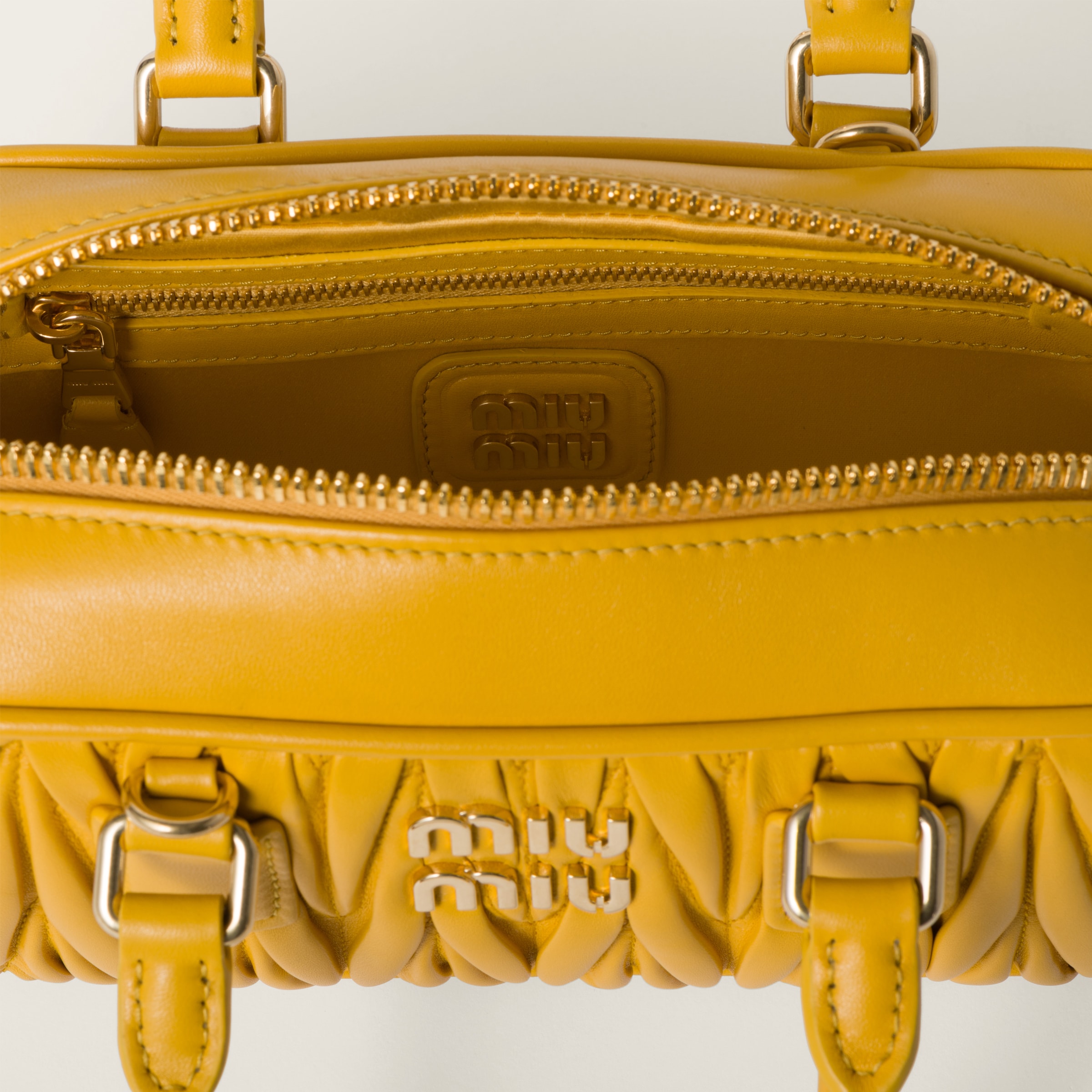Miu miu yellow bag shop