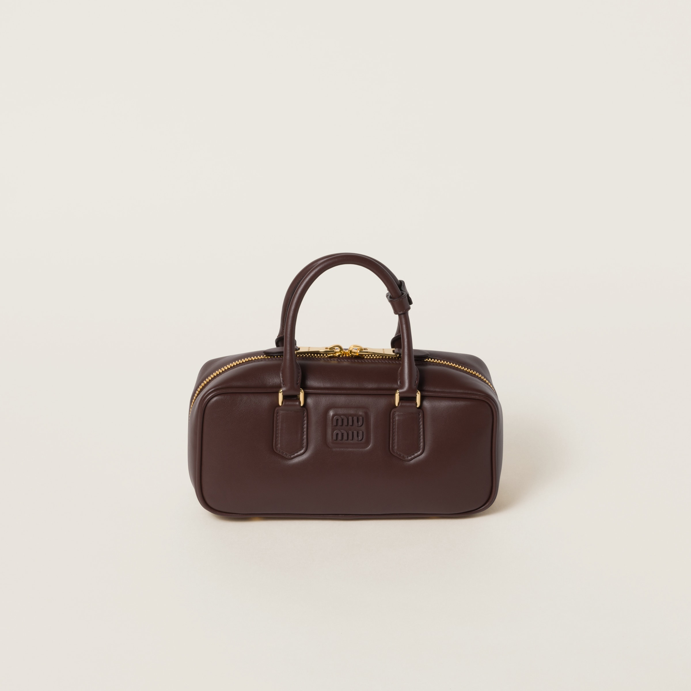 特価品セ レザー アルカディ ブラウン バッグ Miu Miu | バッグ