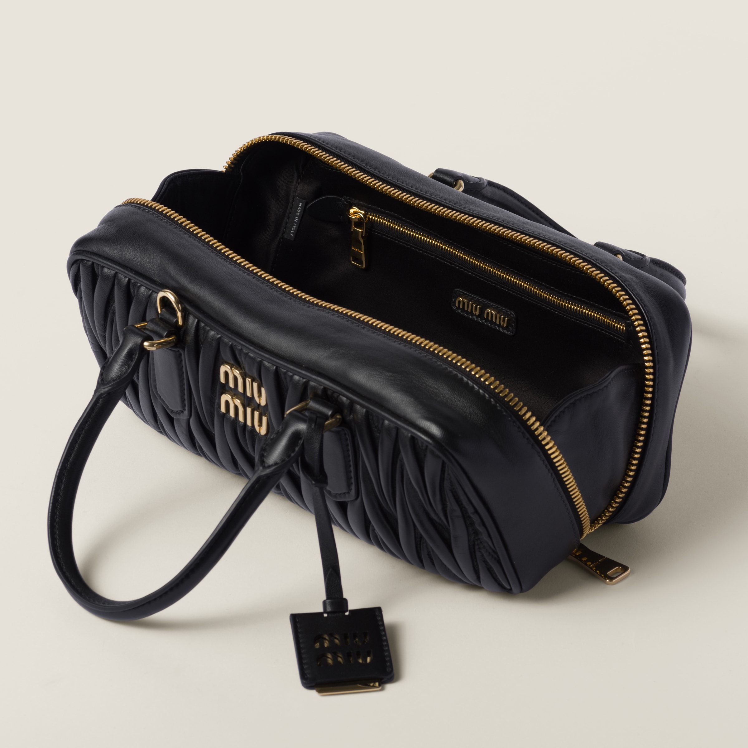 Miu miu black handbag on sale