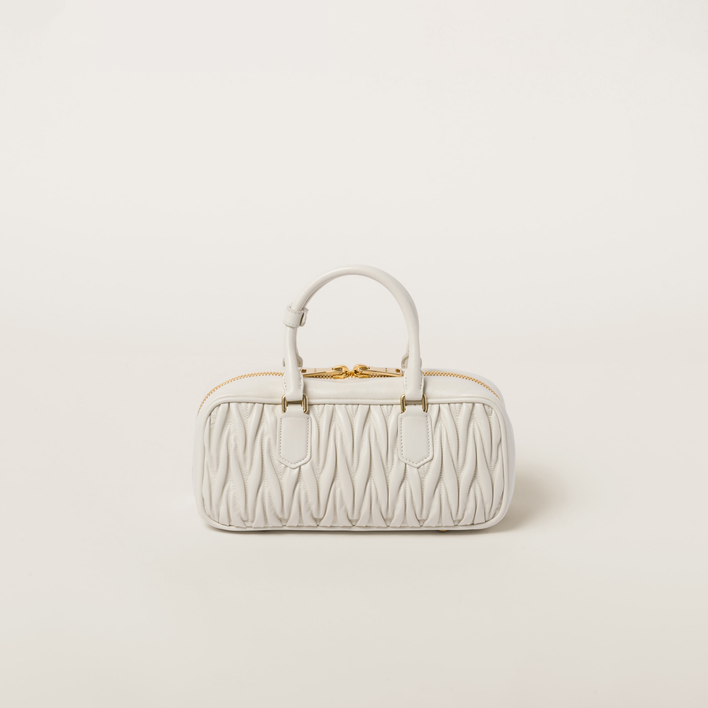 White miu clearance miu bag
