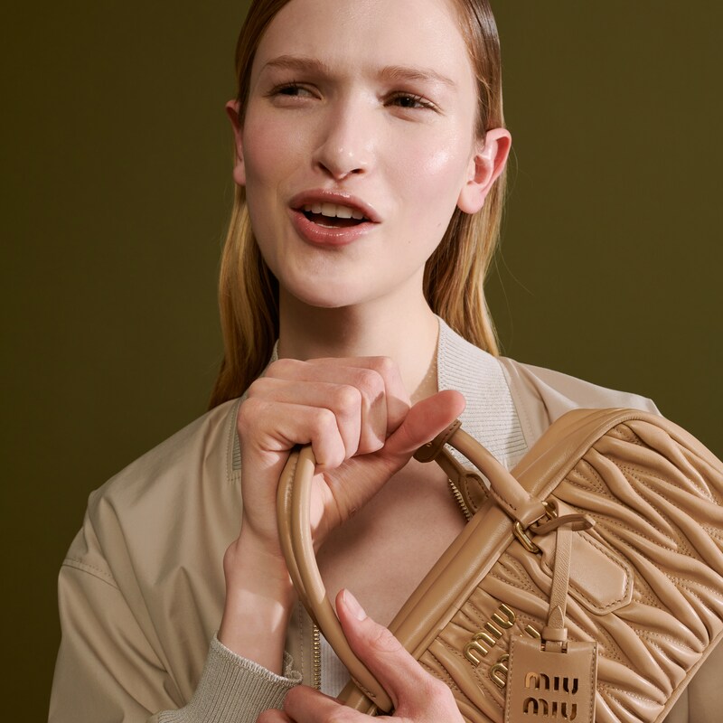 ARCADIE 25 BAG IN GOLDEN CALFSKIN
