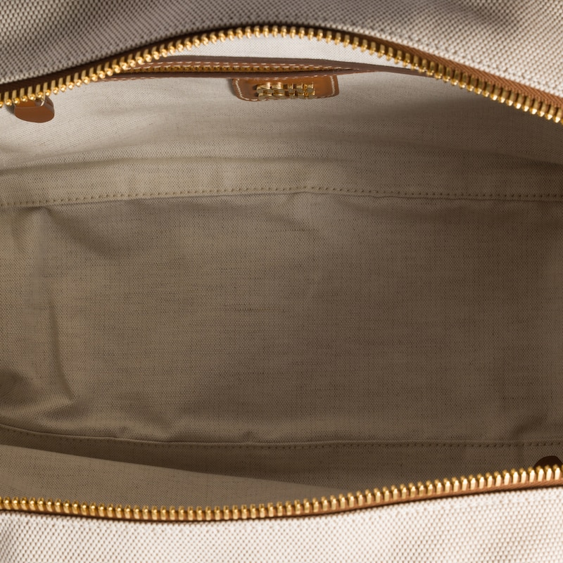 Beau canvas and leather bag