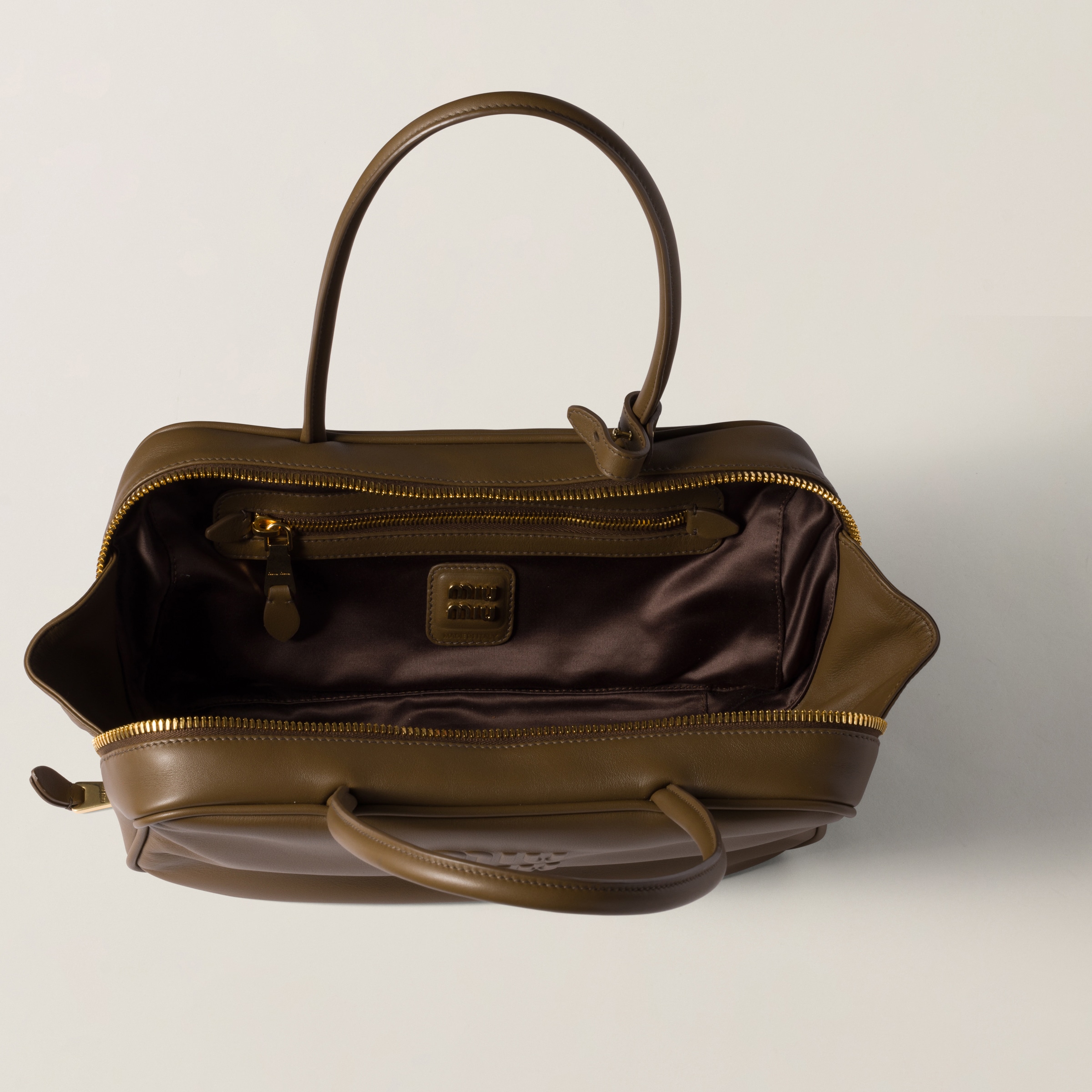 Tundra Beau Leather Top-handle Bag | Miu Miu Tundra Beau Leather Top-handle Bag | Miu Miu