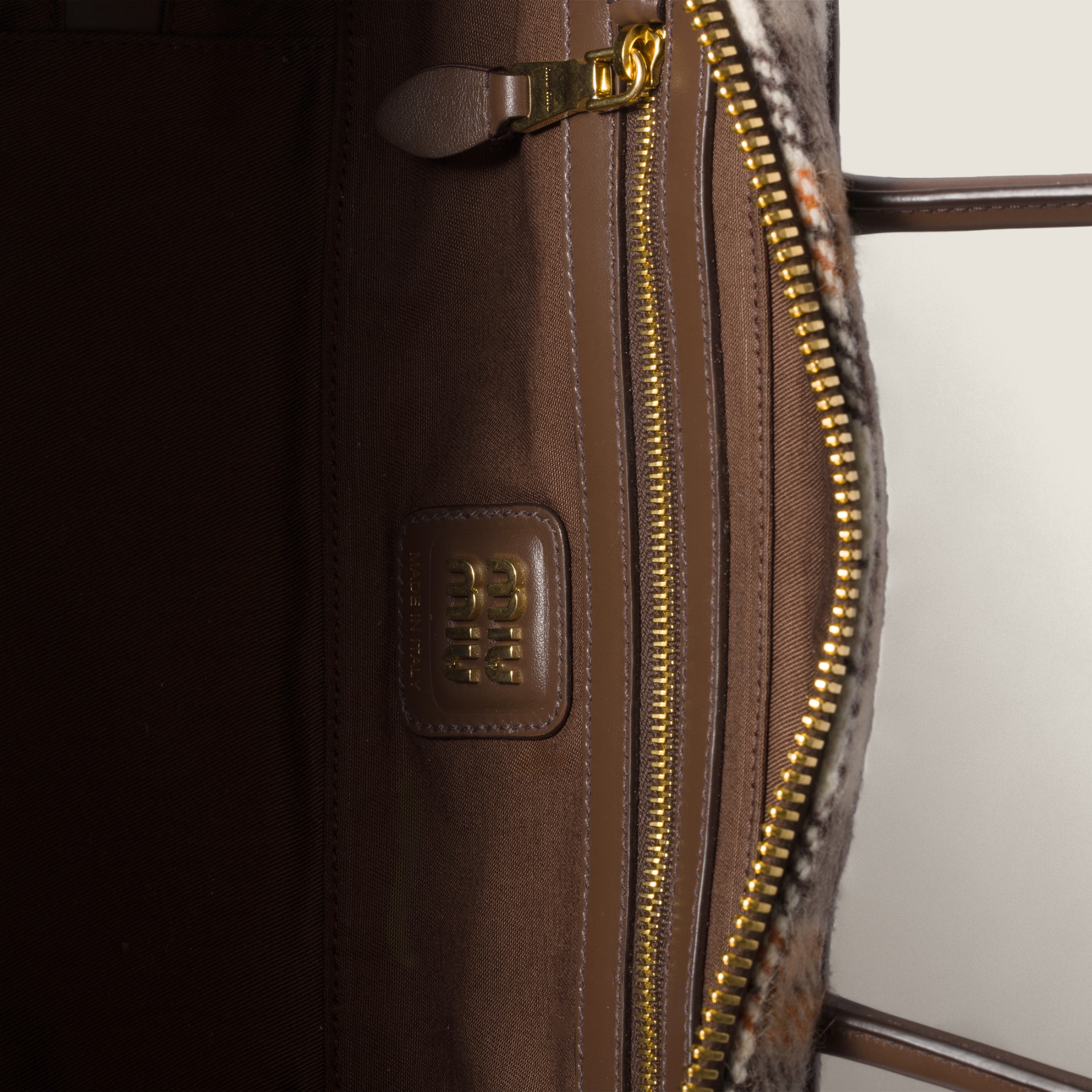 Miu Miu Beau Plaid Bag