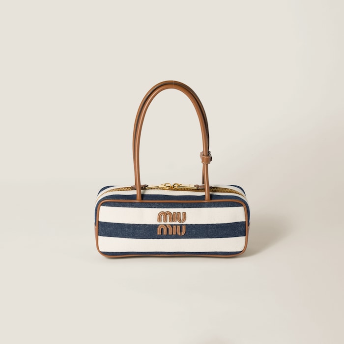 Miu Miu Black Matelassé Frame Bauletto Satchel
