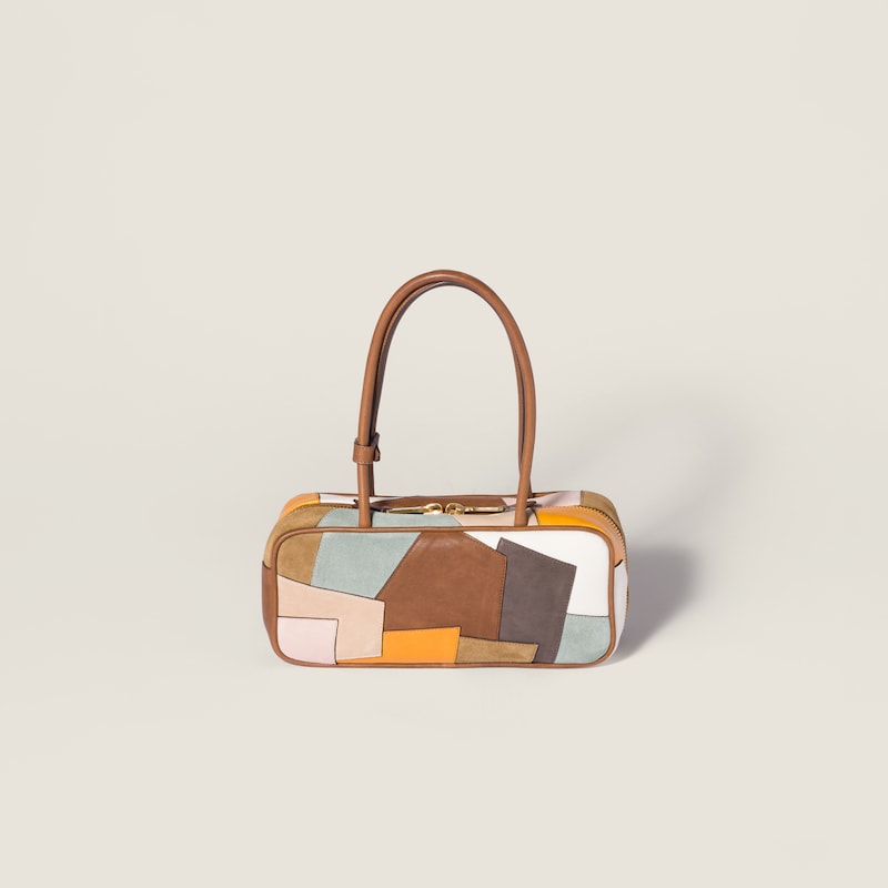 Beau patchwork leather bag