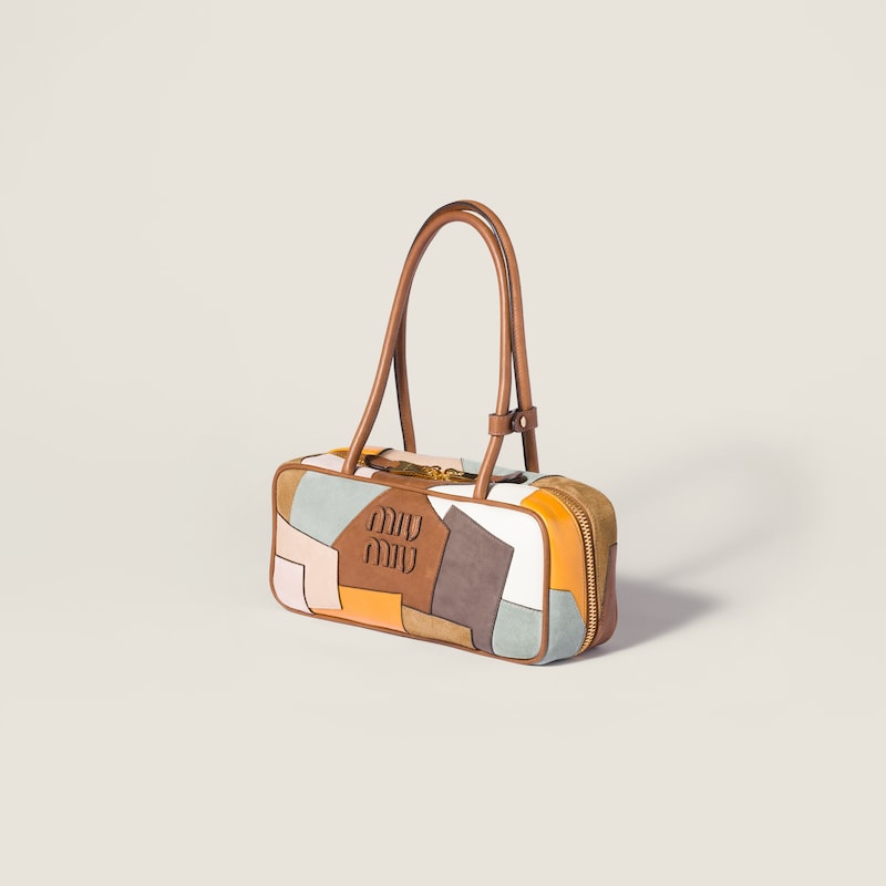 Beau patchwork leather bag
