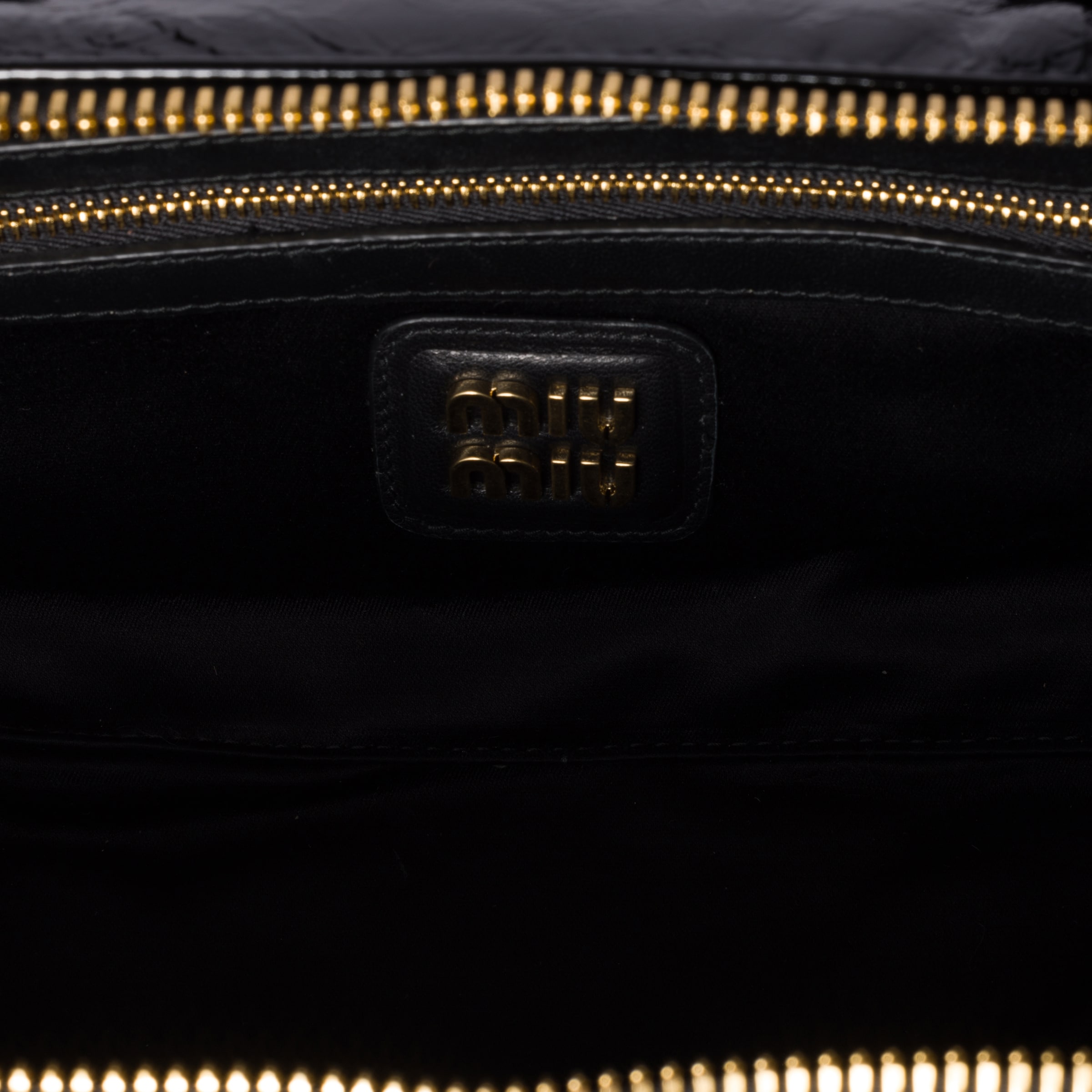 Black Beau Naplak Patent Leather Bag | Miu Miu Black Beau Naplak Patent Leather Bag | Miu Miu