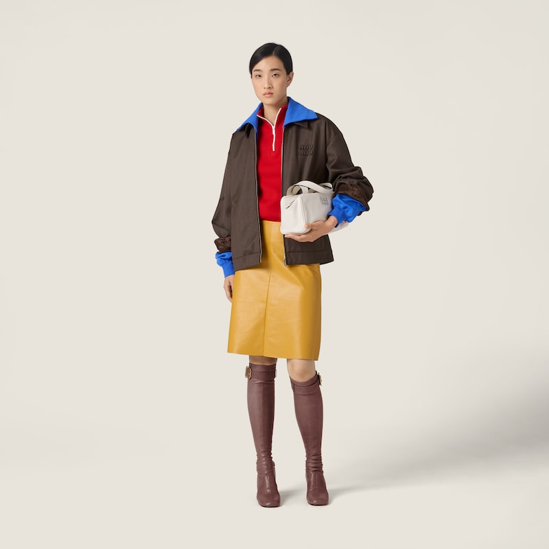 レザー トップハンドル バッグ