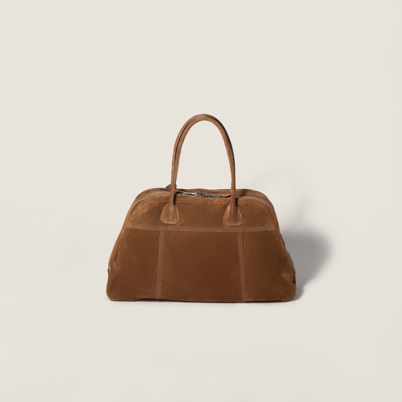 Suede bag