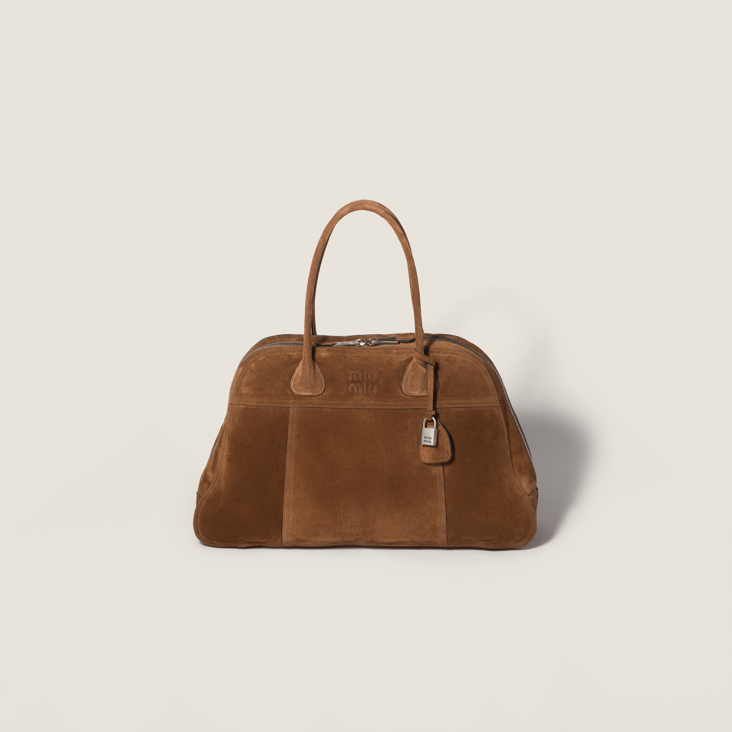 Suede bag