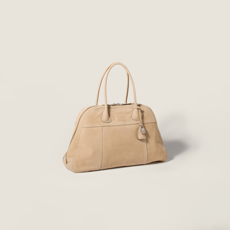 Suede bag