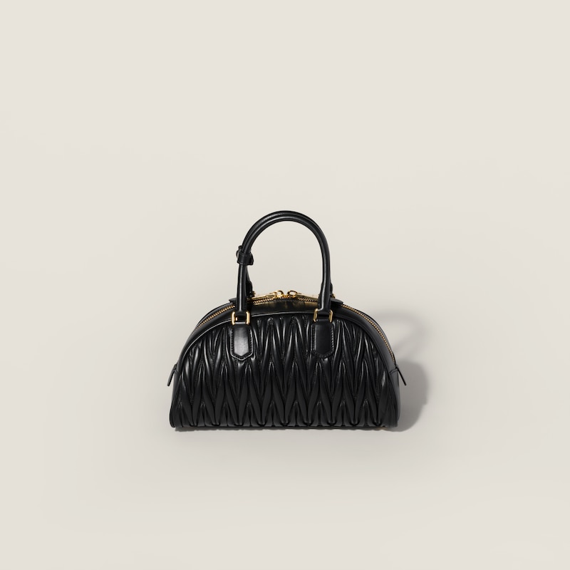 Bolsa Arcadie em couro napa matelassê