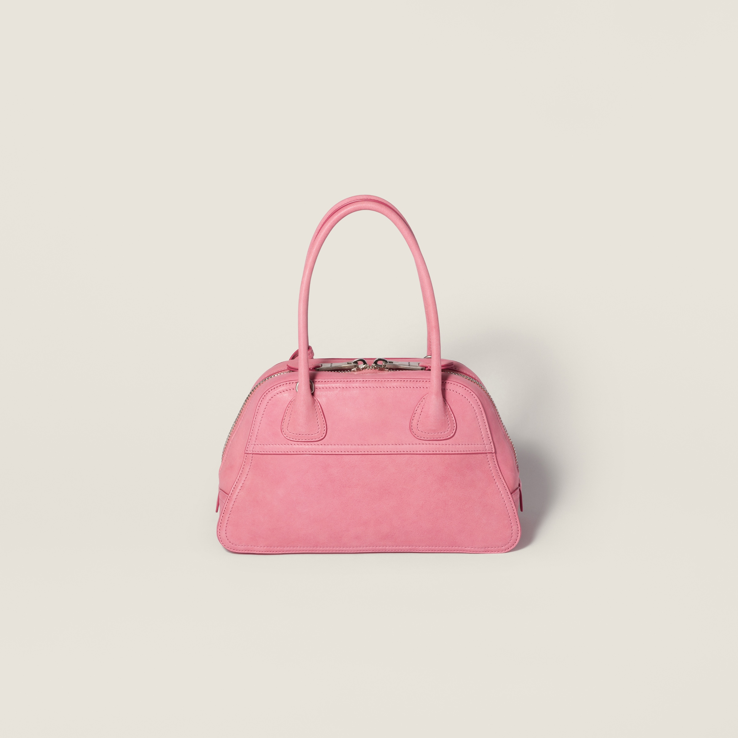 Begonia Pink Vivant Nappa Leather Bag | Miu Miu - Japan Begonia Pink Vivant Nappa Leather Bag | Miu Miu - Japan