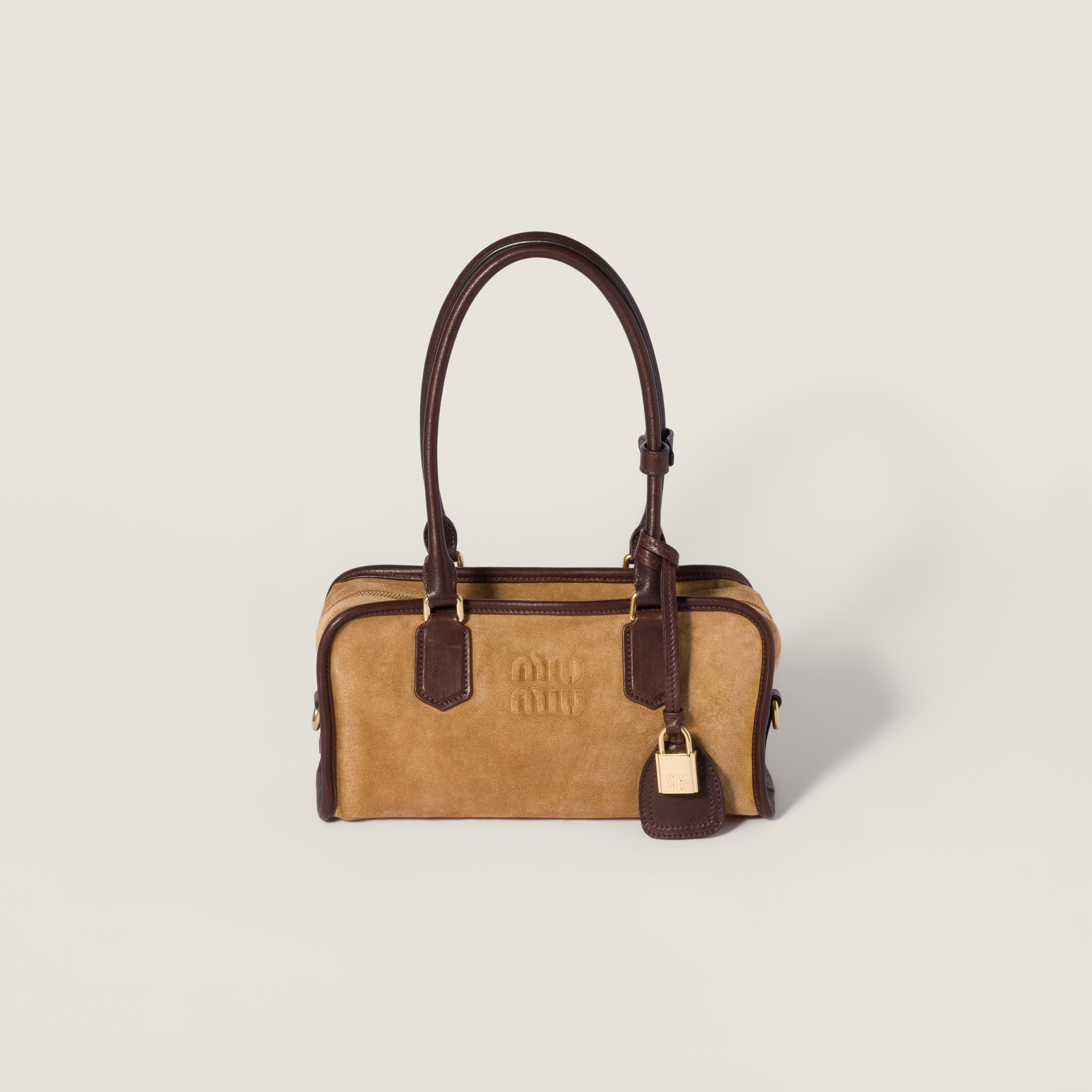 Miu Miu Retour suede bag