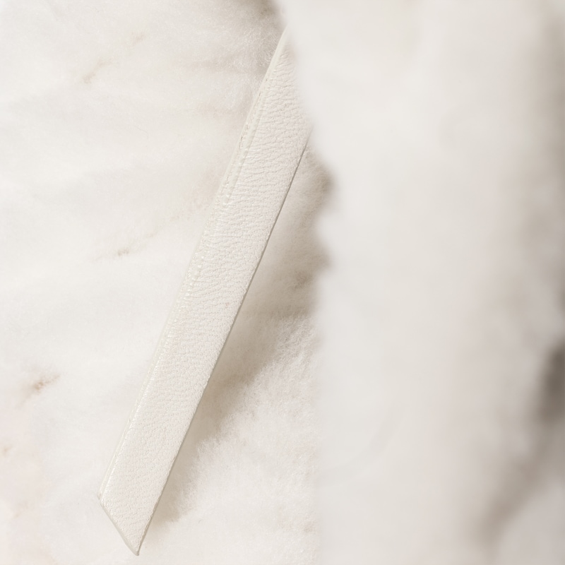 Wander shearling bag