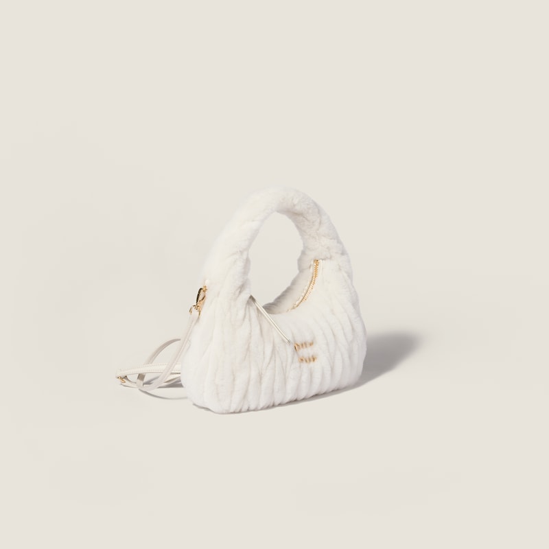Wander shearling bag