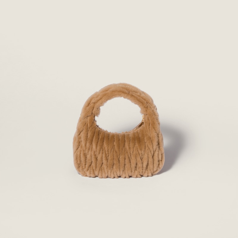 Wander shearling bag