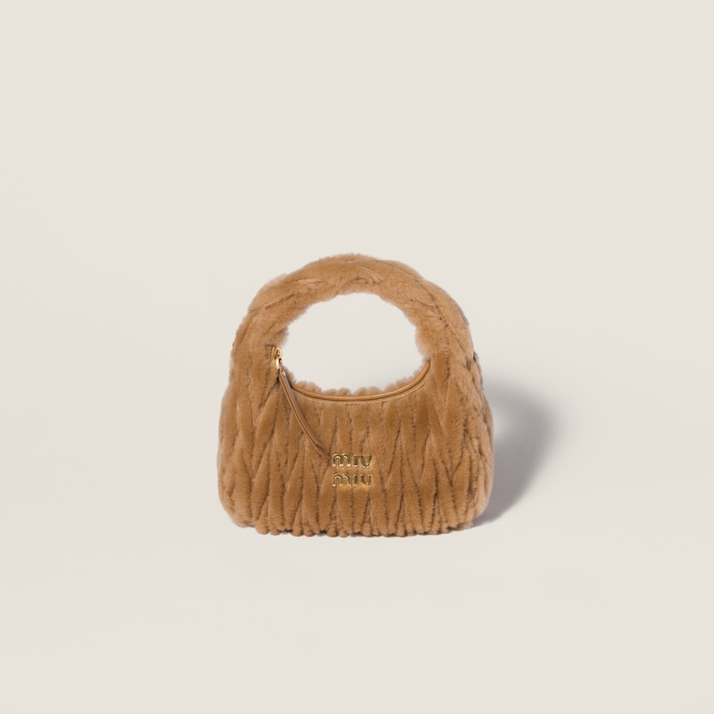 Wander shearling bag