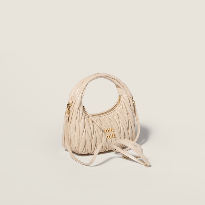 Bolso hobo Wander de napa matelassé