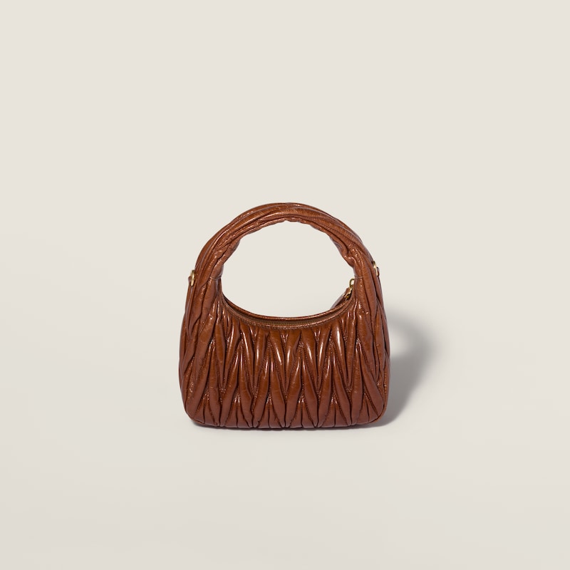 Bolso hobo Wander de napa matelassé