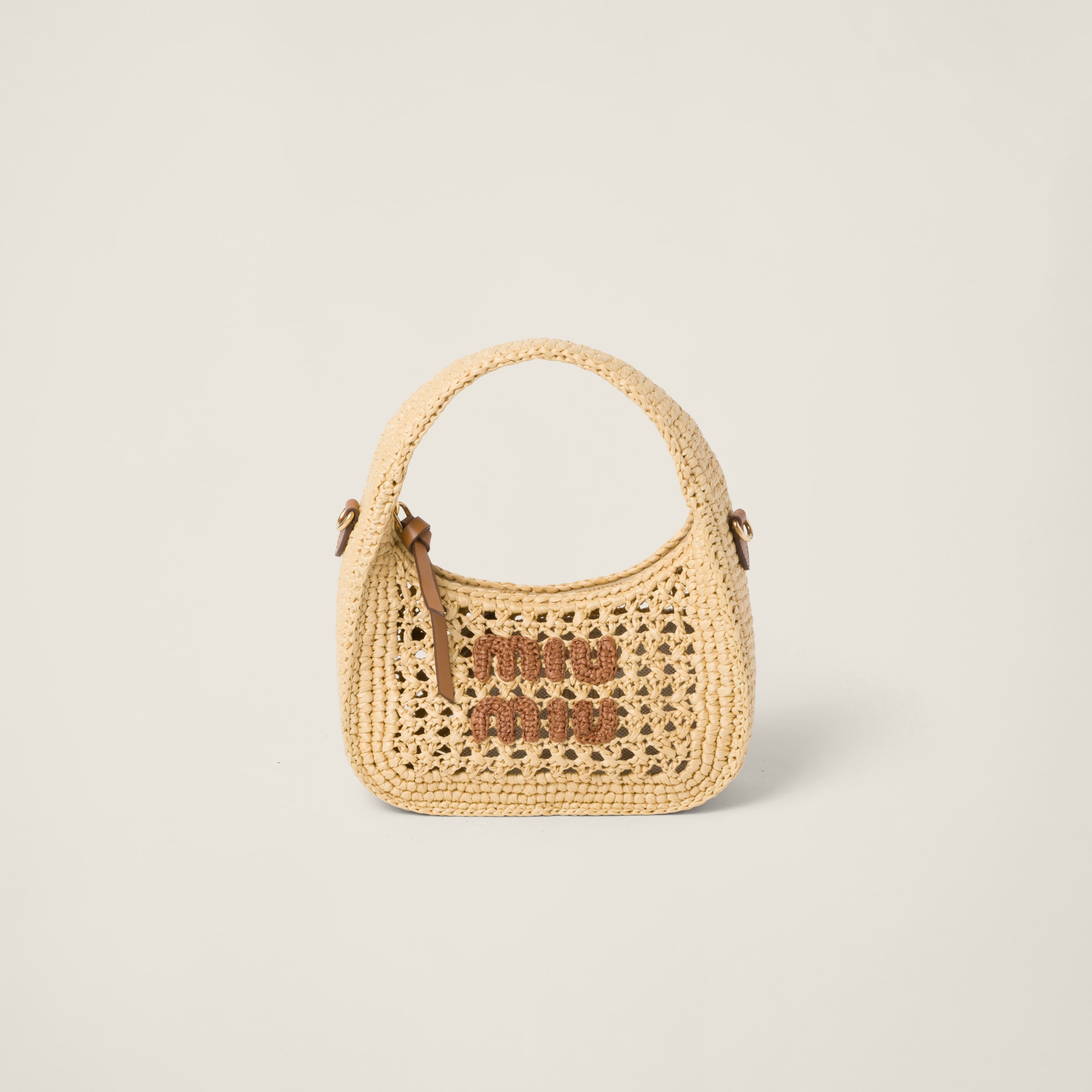 Miu miu woven bag top