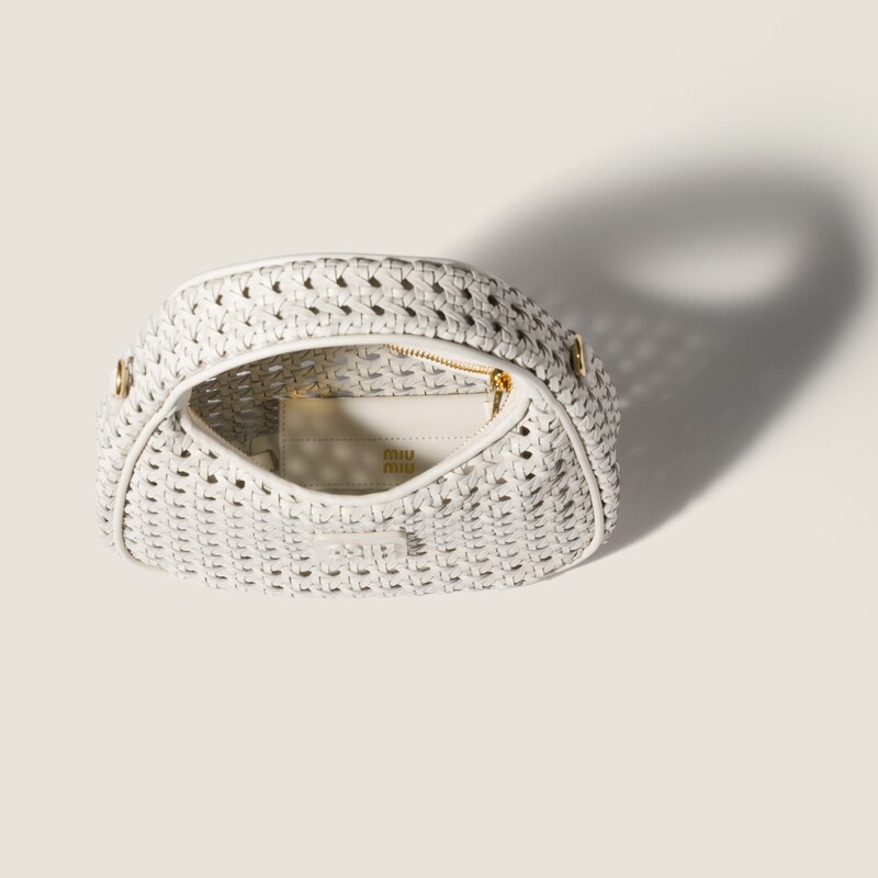 Bolso Wander de piel entrelazada