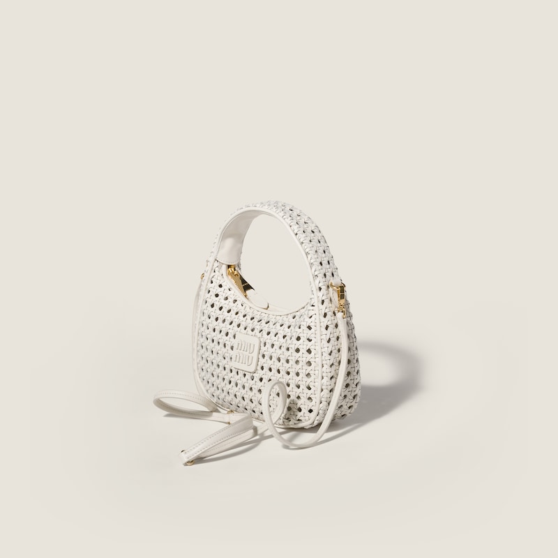 Bolso Wander de piel entrelazada