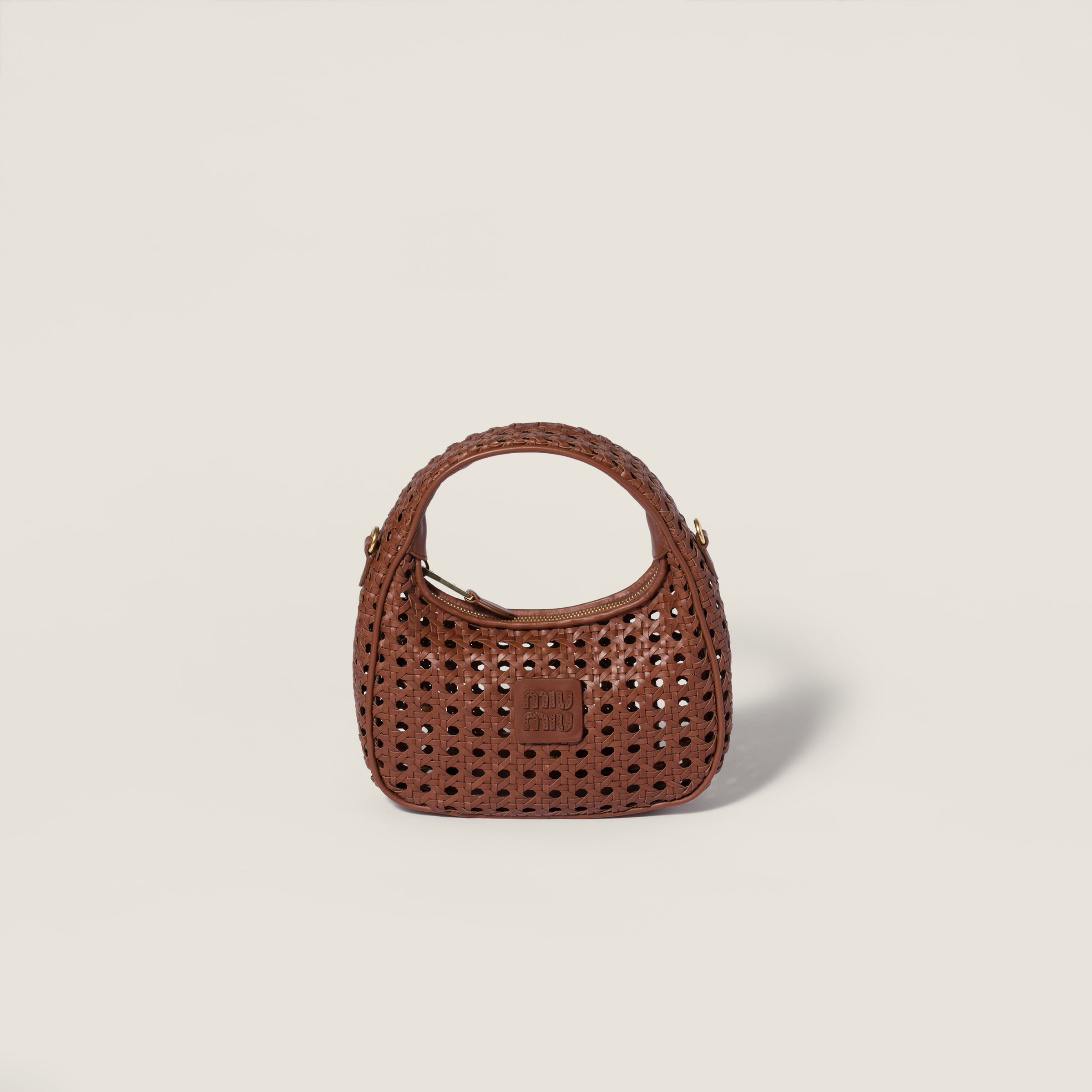 Wander woven leather bag from Miu Miu - $3,900