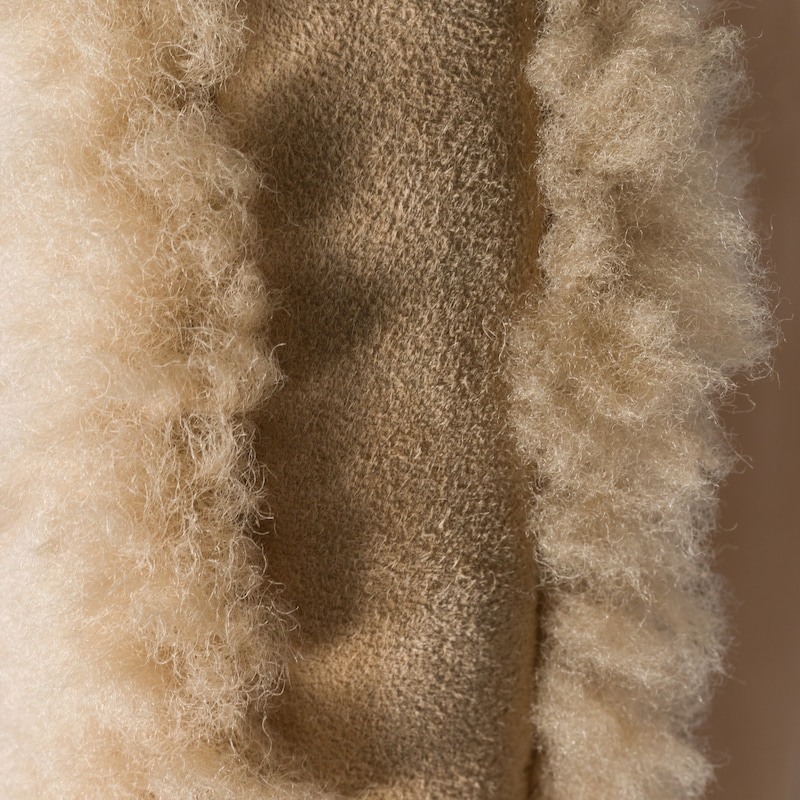 Wander shearling bag