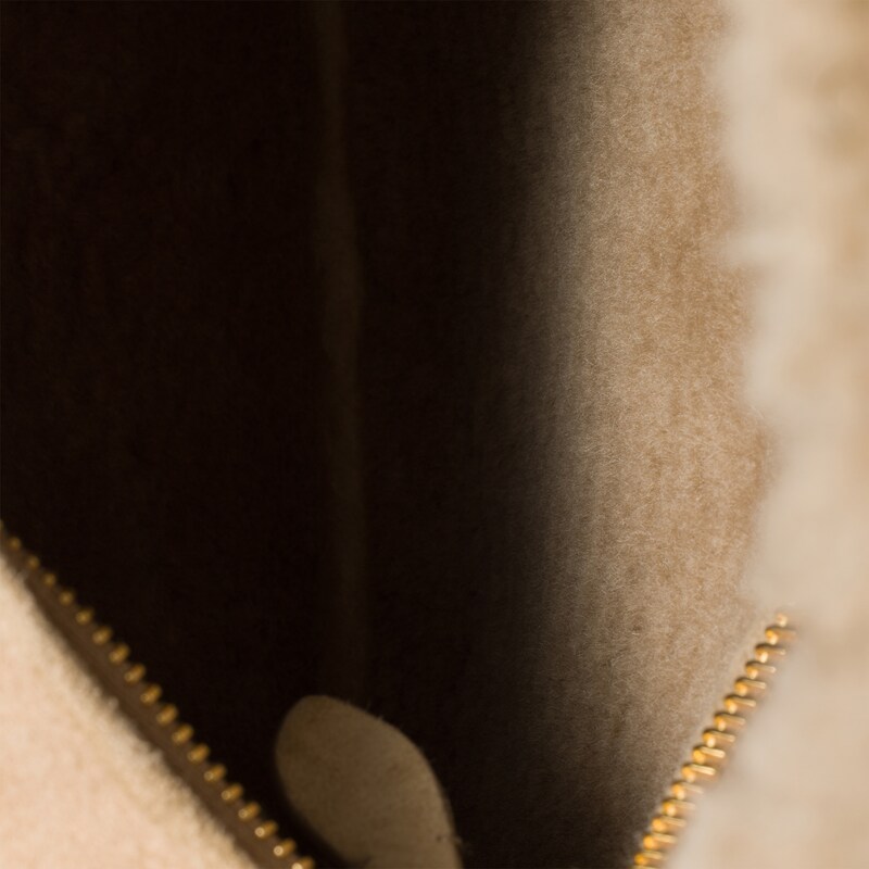 Wander shearling bag