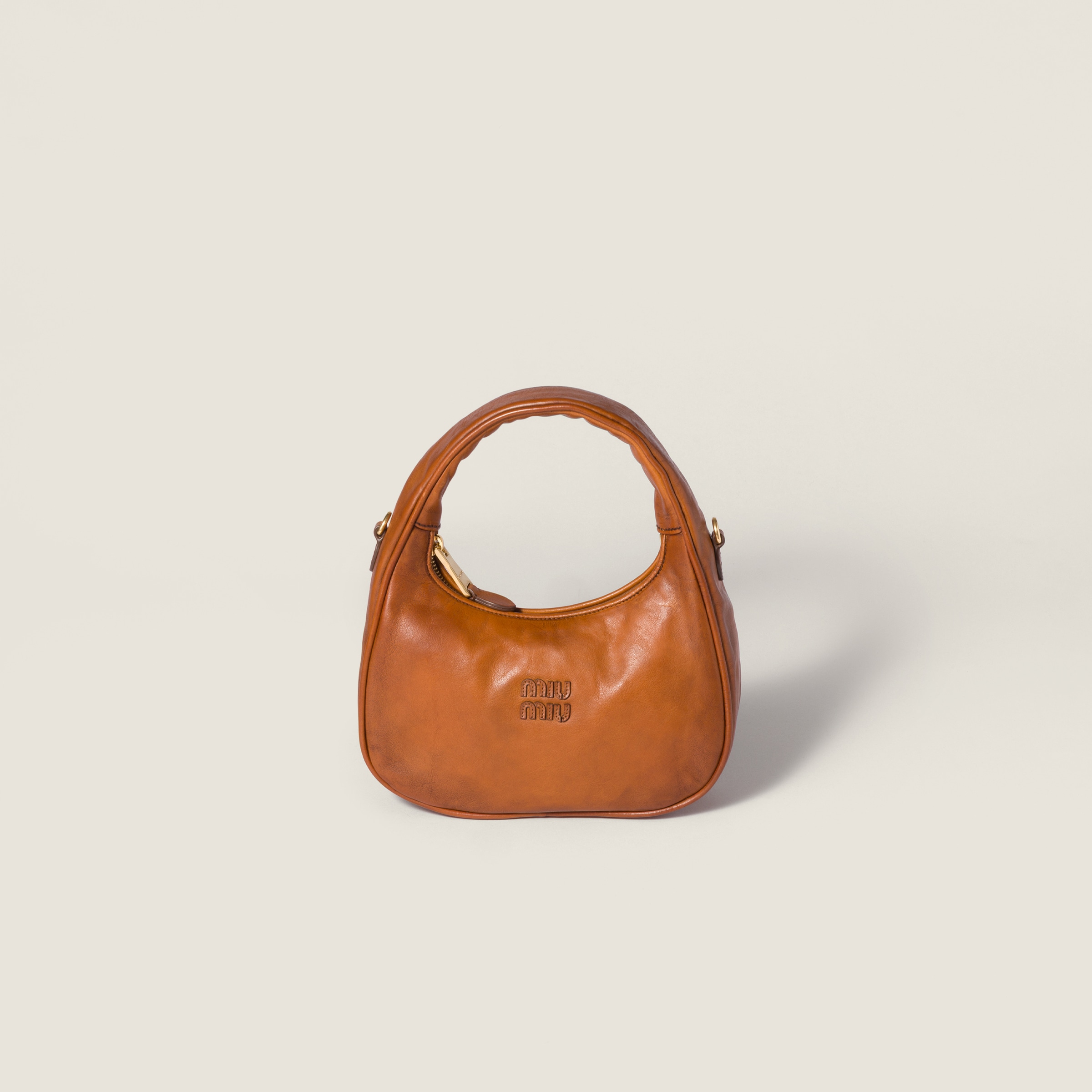 miumiu ワンダー ウィッカー ハンドバッグ MiuMiu☆ワンダーウィッカー ホーボーバッグ 3色 (MiuMiu/バッグ