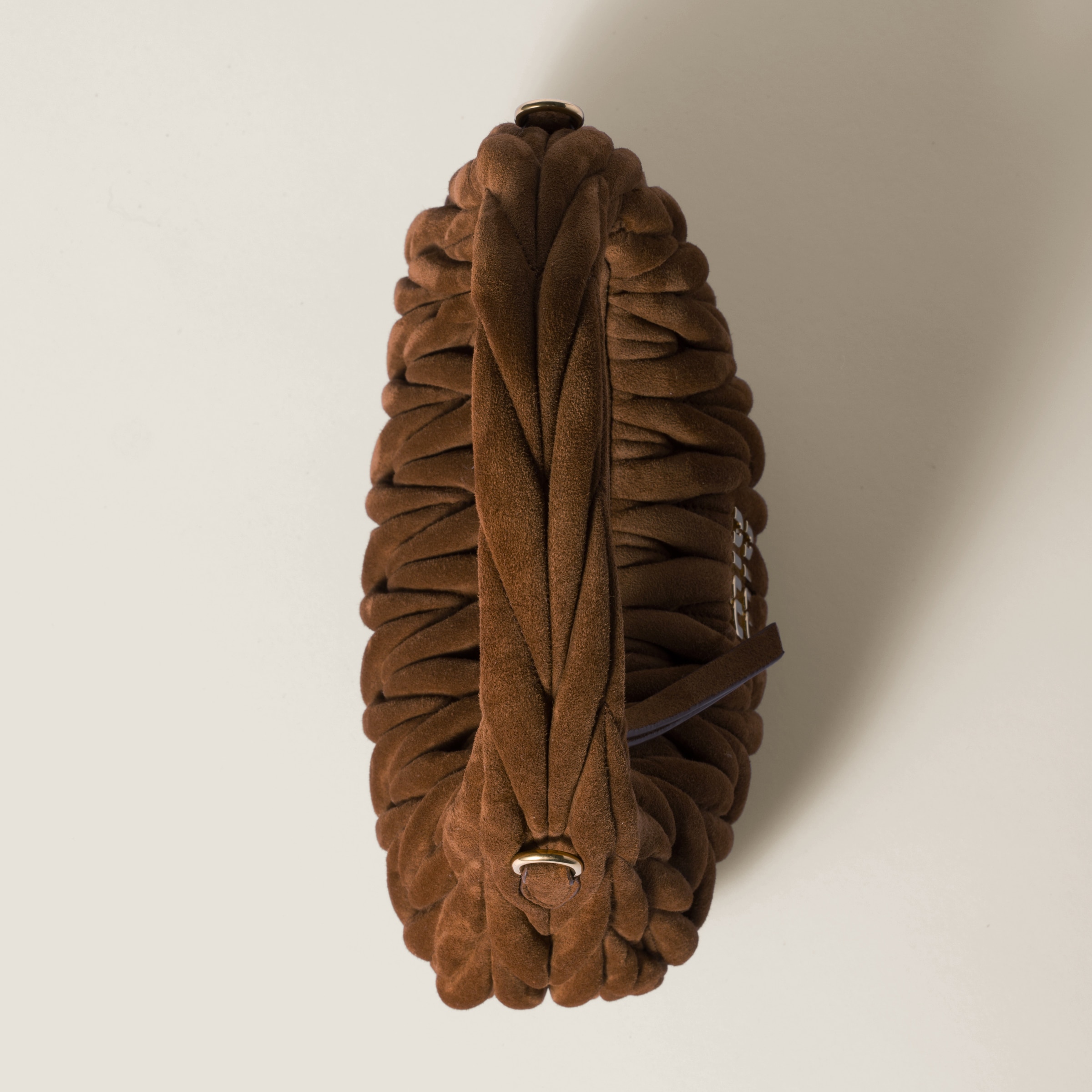 Product image for Wander Matelassé Suede Bag
