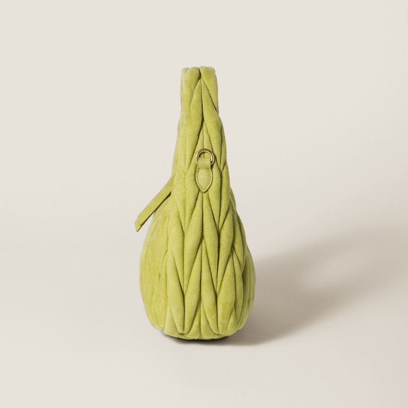 Wander Matelassé绒面皮革手袋