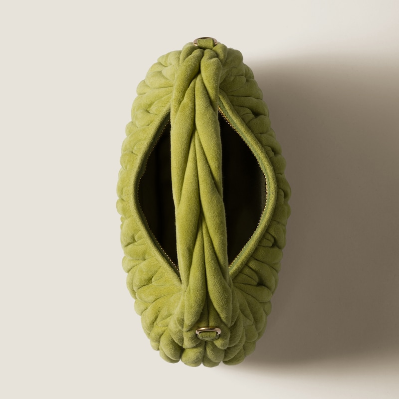 Wander Matelassé绒面皮革手袋