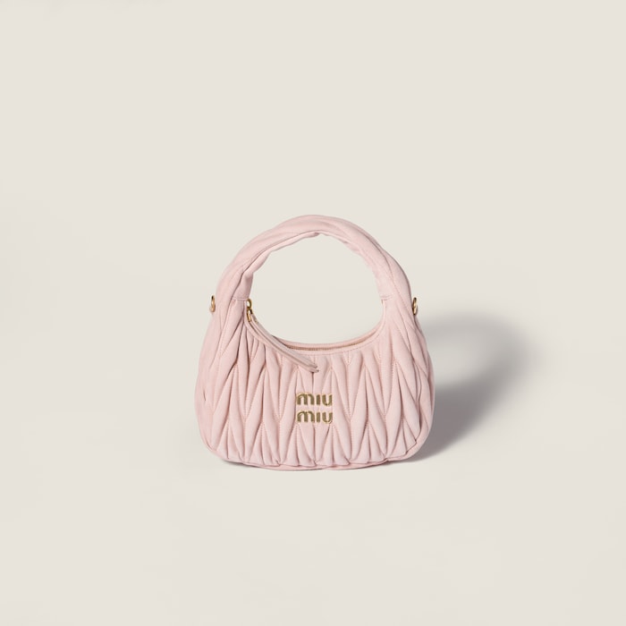 今季新作⭐︎ミュウミュウ　ワンダー ウィッカー ハンドバッグ Miu Wander | Miu Miu
