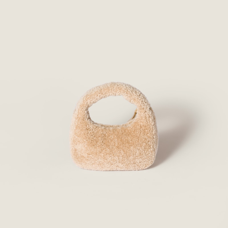 Wander shearling bag