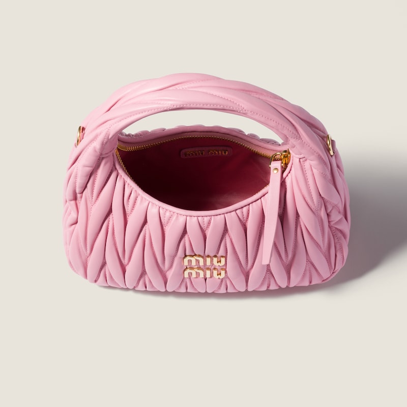 Sac hobo Wander en cuir nappa matelassé