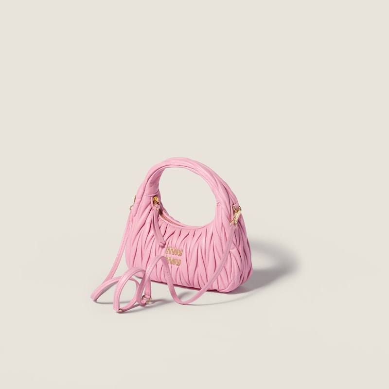 Sac hobo Wander en cuir nappa matelassé