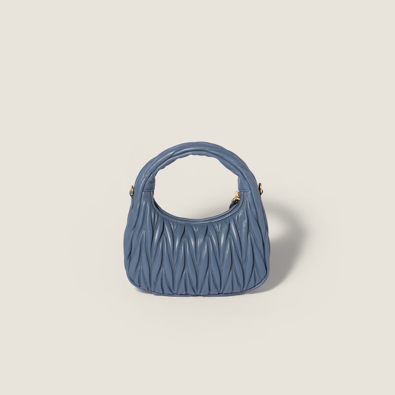 Bolso hobo Wander de napa Matelassé