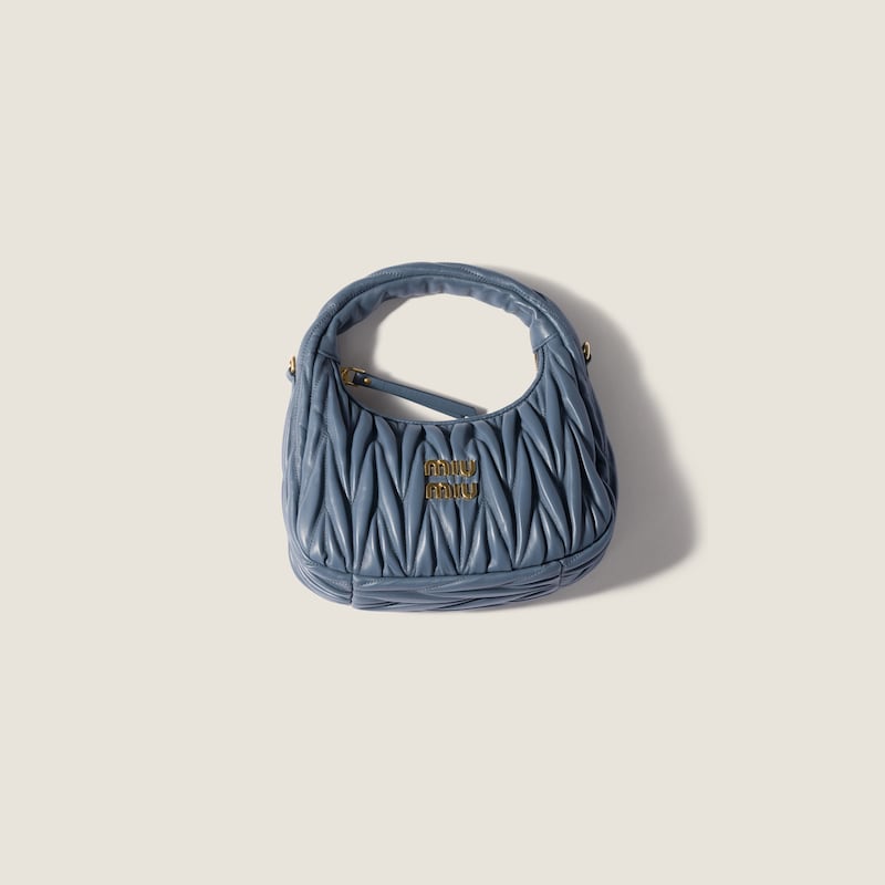 Bolso hobo Wander de napa Matelassé