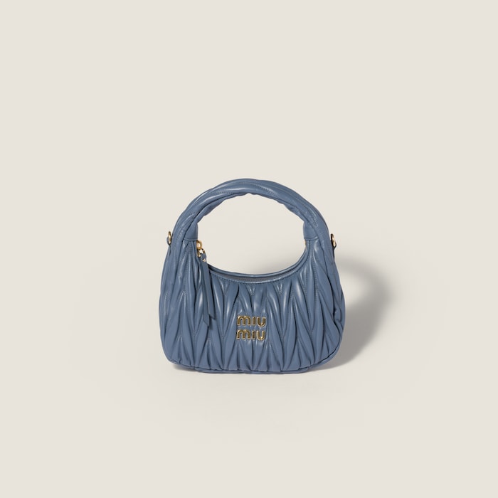 miu miu しわ加工ハンドバッグ Iconic | Miu Miu - 日本