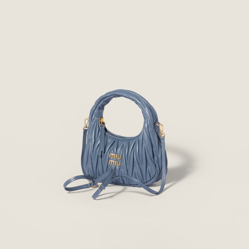 Bolso hobo Wander de napa Matelassé