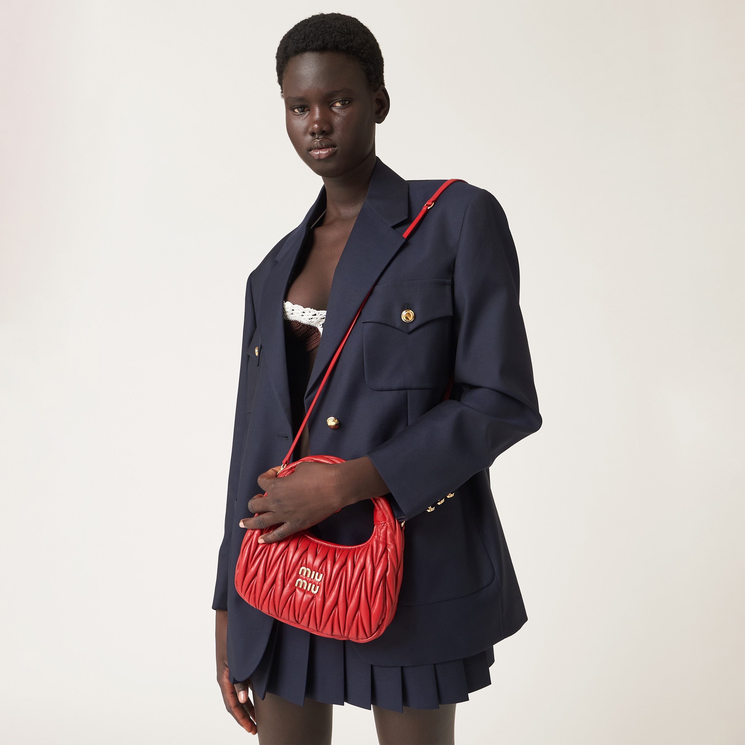 Miu miu red bag on sale