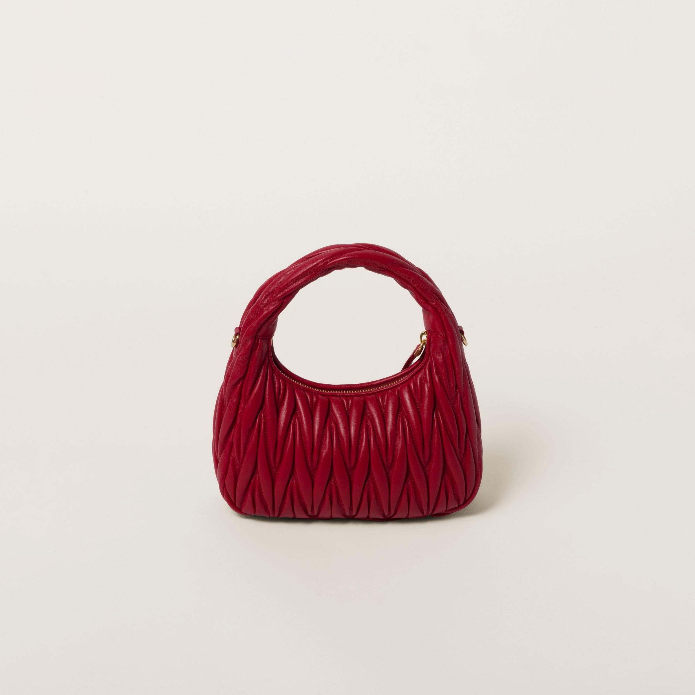 Miu miu red leather bag hotsell