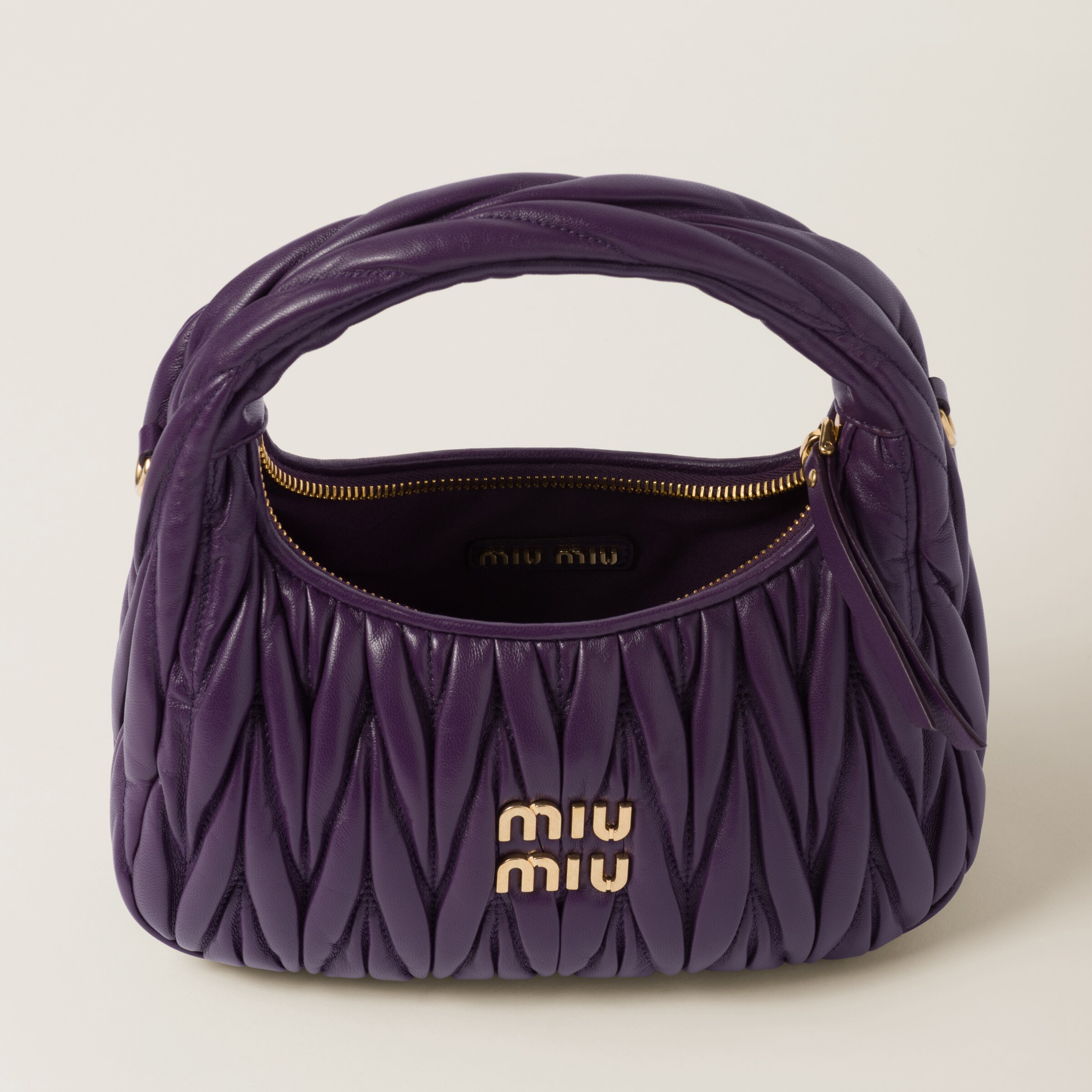 Sac à Main Bride CHESTNUT BAY – Violet Et Noir Matelassé, 3 Positions, Occasion