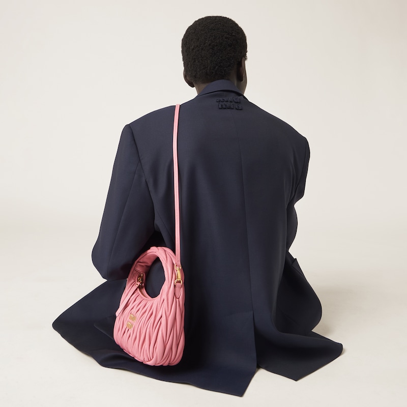 Wander Matelassé软羊革小号新月包