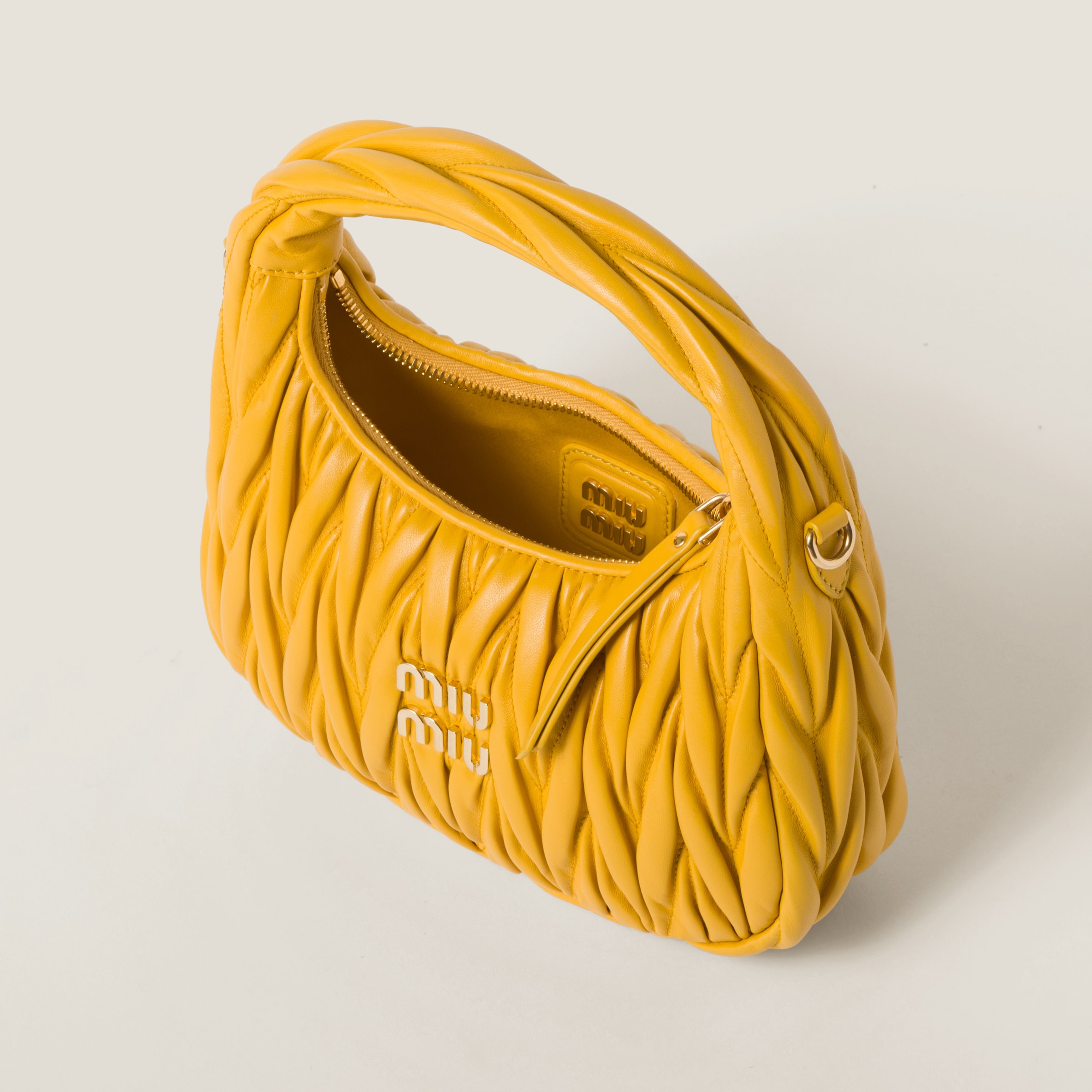 Miu miu yellow bag store
